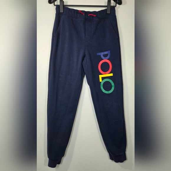 POLO RALPH LAUREN MULTICOLOR HOODIE AND SWEATPANTS SET. - Picture 4 of 6